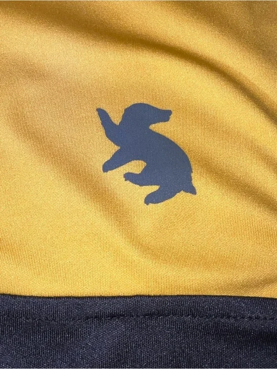 Universal Studios Women’s Harry Potter Hufflepuff Jacket In Black Yellow Sz S - Picture 5 of 11